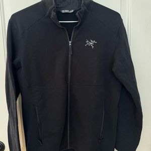 Archeryx Balck Hooded Zip Up